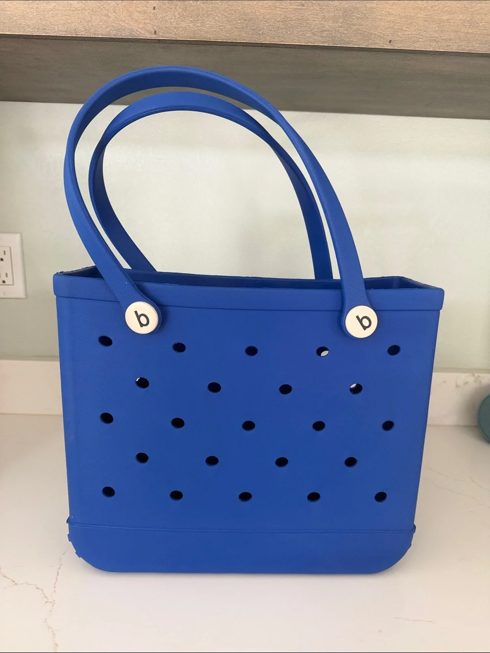 BOGG BAG Size Medium-ish Royal Blue Perforated Tote